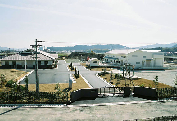 MBRによる国内初の下水処理場（兵庫県福崎町）