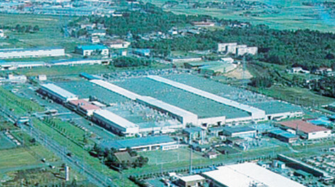 An overall view of the Utsunomiya plant