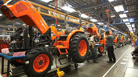 Established a new production facility for medium-sized tractors in the U.S.